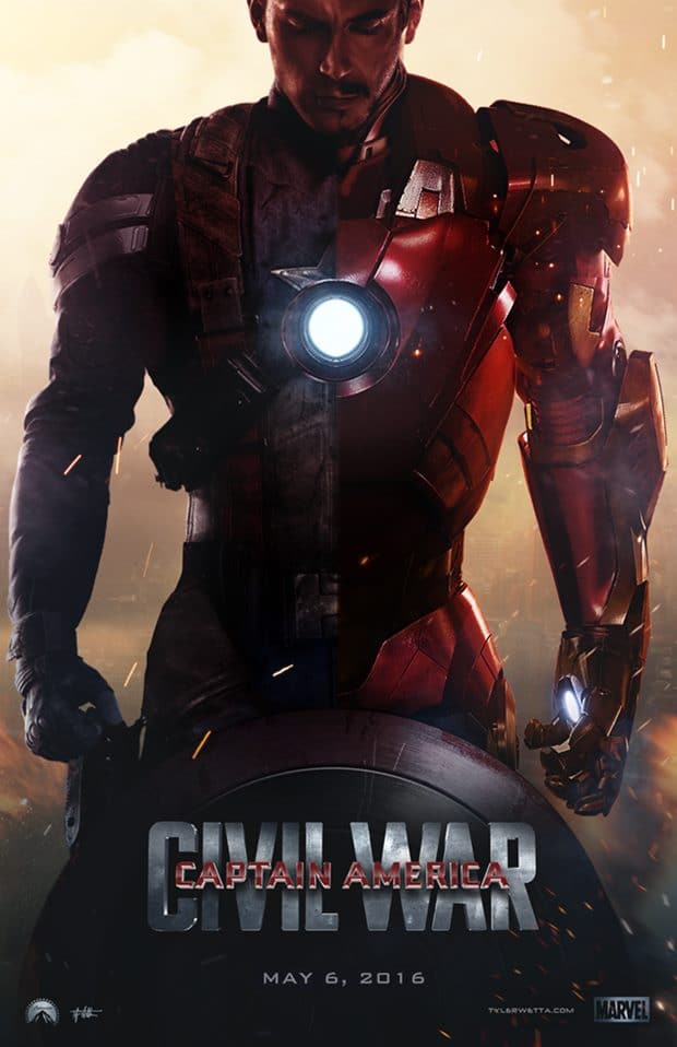 โปสเตอร์แฟนเมค Captain America: Civil War