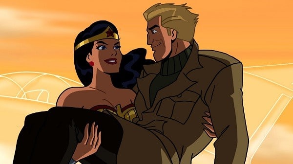 Steve Trevor and Wonder Woman