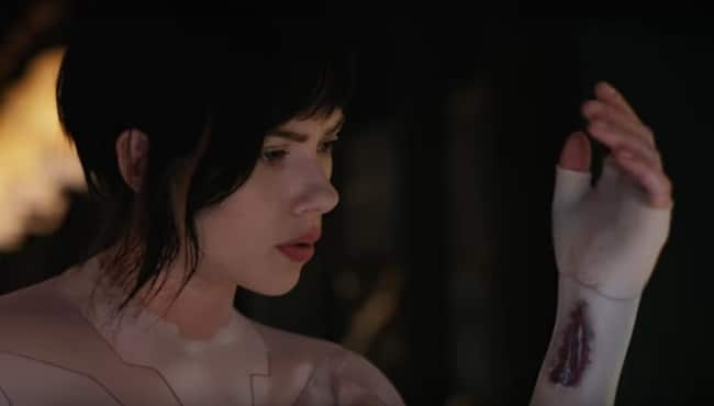 Scarlett Johansson รับบทเป็น Motoko Kusanagi / The Major