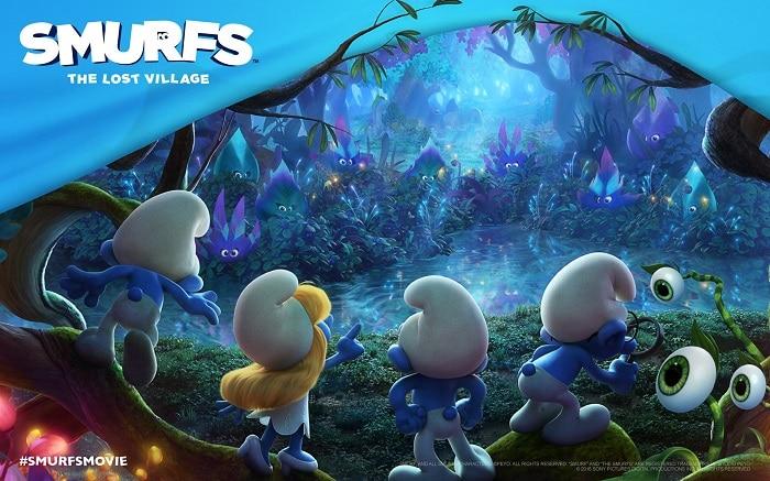 มาดูรีวิวแรกของเหล่าภูติตัวจิ๋วสีฟ้ากับภาคต่อของพวกเขาใน Smurfs: The Lost Village