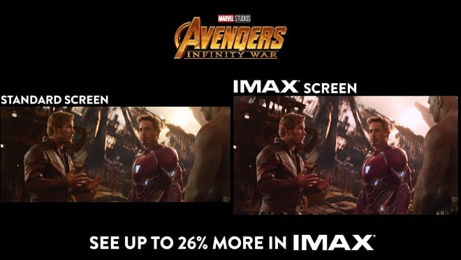 ดูหนัง AVENGERS Infinity War แบบ IMAX