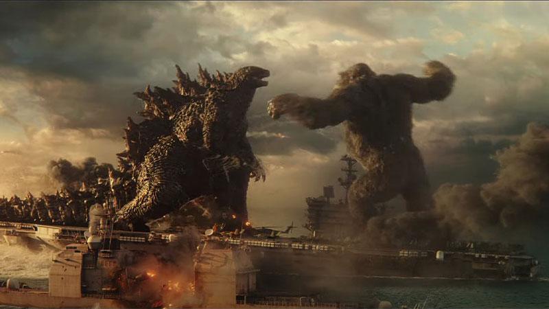 ฉากต่อสู้เรือบรรทุกเครื่องบินในหนัง Godzilla vs.Kong มีความยาวกว่า 18 นาที